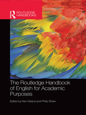 cover image of The Routledge Handbook of English for Academic Purposes